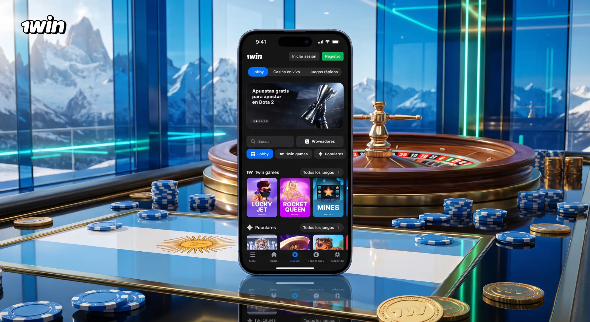 1win Casino: opciones de juego disponibles
